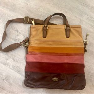 Fossil Explorer Crossbody Large